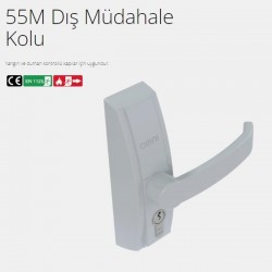 OMNİ 55M Dış Müdahale Kolu   ( Barel + Kol ) - Gümüş Boyalı