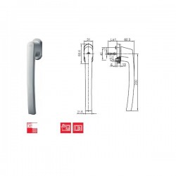 ROL ALV KOL 43 200mm R06.2M Siyah