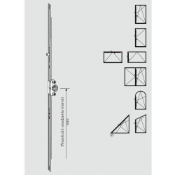 TTS Çift Açılım İspanyoleti 15 Eks. 400 mm (550-700)